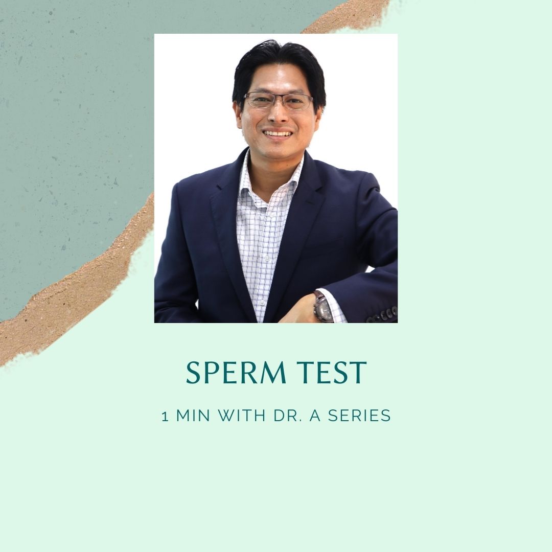 1 Min with Dr. A : Sperm Test